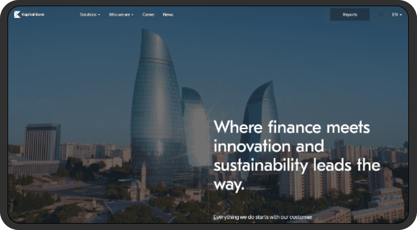 Storefront mockup representing Hazah e-commerce and product design services