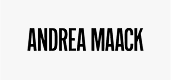 Andrea Maack logo – Partnered with Hazah for growth-focused design and marketing.